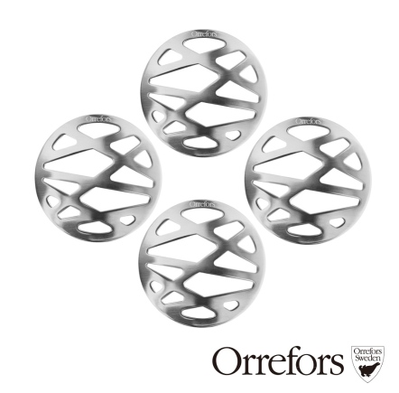 城市不鏽鋼杯墊(4入)-CITY