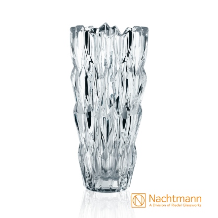 晶洞花瓶26cm-Quartz