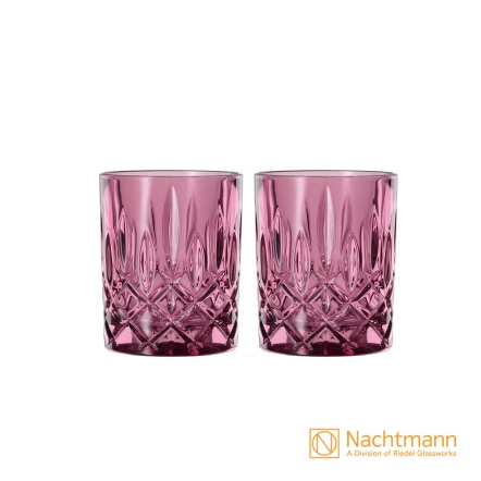 貴族復古系列-威士忌杯2入組-莓果紅