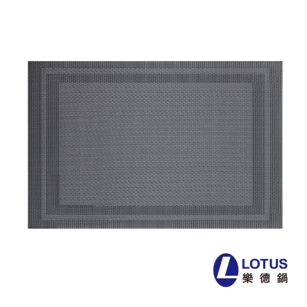 雙框銀灰餐桌墊30*45cm