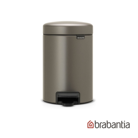 NEWICON環保垃圾桶-煤灰褐3L