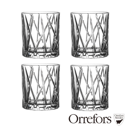 城市威士忌杯250ml(4入)-CITY