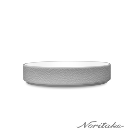 彩石-深圓盤19cm-雲霧灰