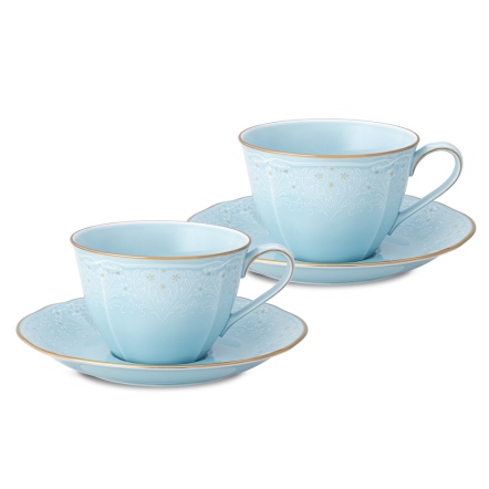 新芽咖啡對杯-早晨藍