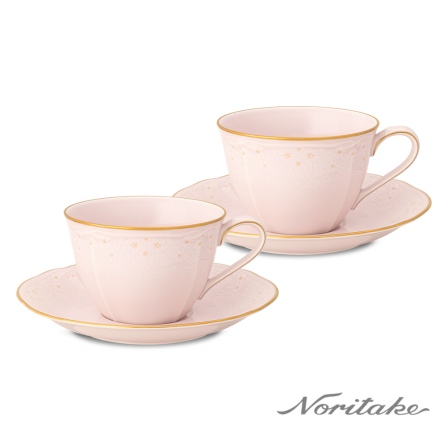 新芽咖啡對杯-玫瑰粉