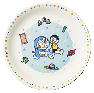 哆啦A夢 童趣 圓盤 18CM
